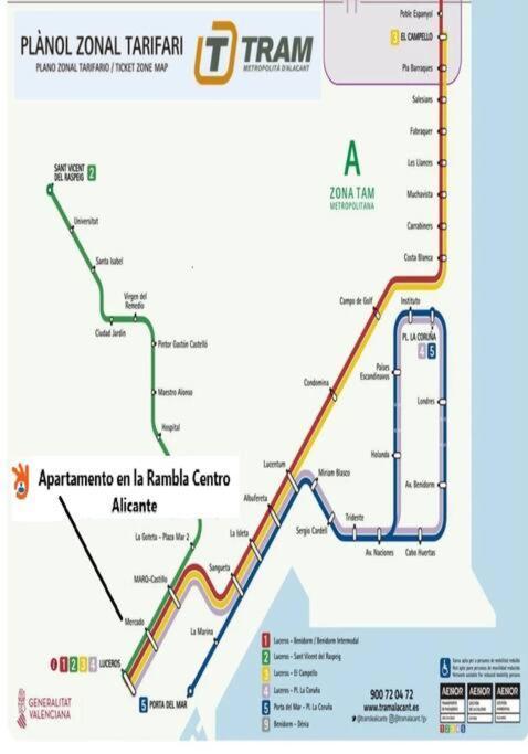 Apartamento Centro Rambla Alicante A Екстер'єр фото